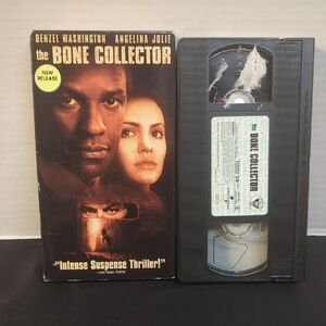 4/$20 The Bone Collector VHS Thriller Denzel Washington